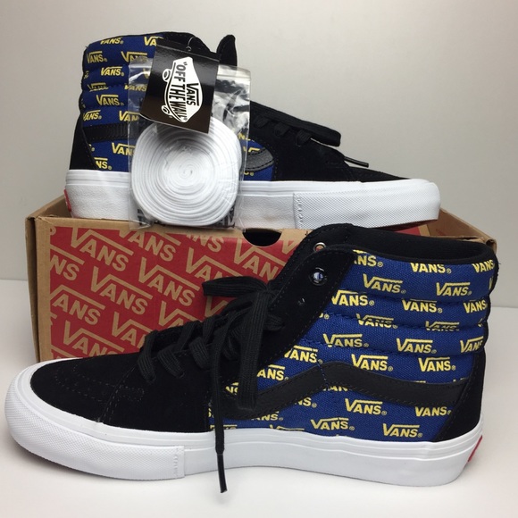 yellow van high tops